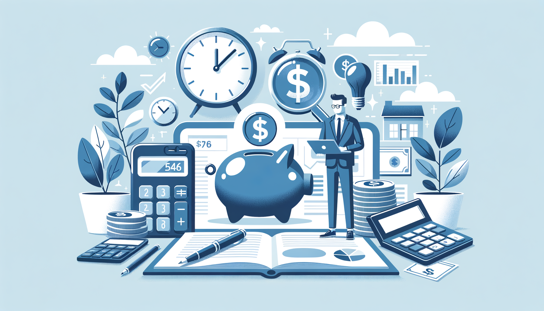 KI-generiertes Bild für: Tipps zur Erstellung eines persönlichen Finanzplans